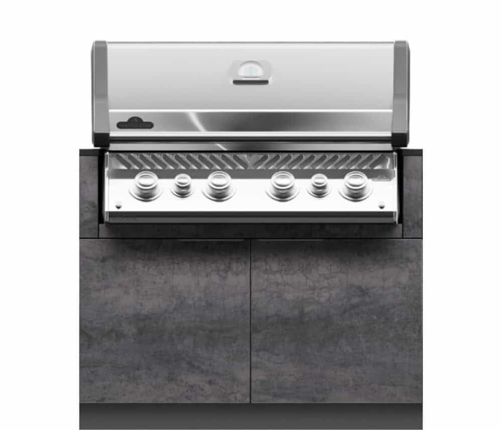 Grill Cabinet - 43.30 inches (110 cm) with Doors - Image 2