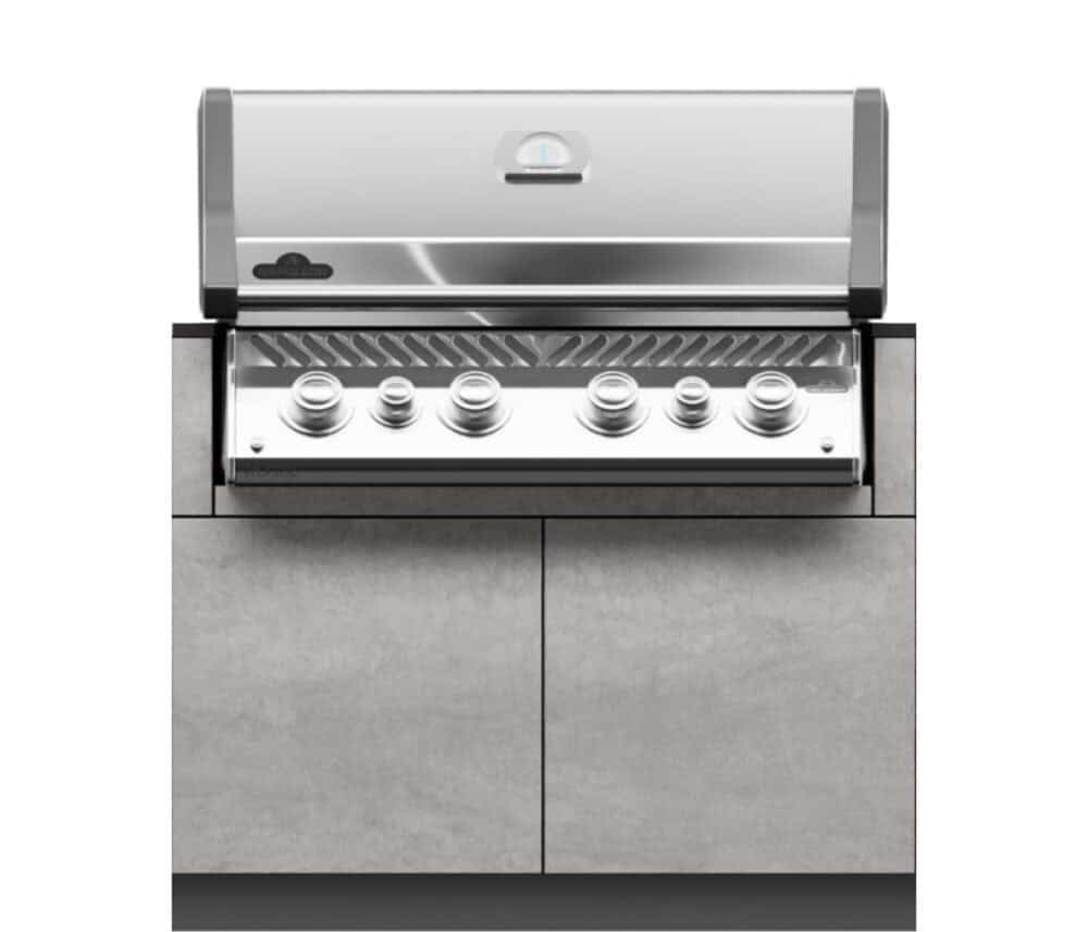 Grill Cabinet - 43.30 inches (110 cm) with Doors