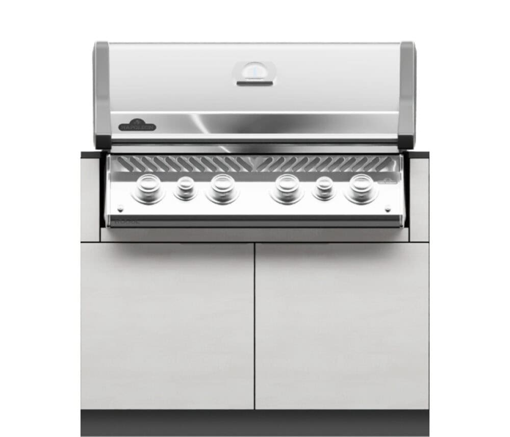 Grill Cabinet - 43.30 inches (110 cm) with Doors - Image 3
