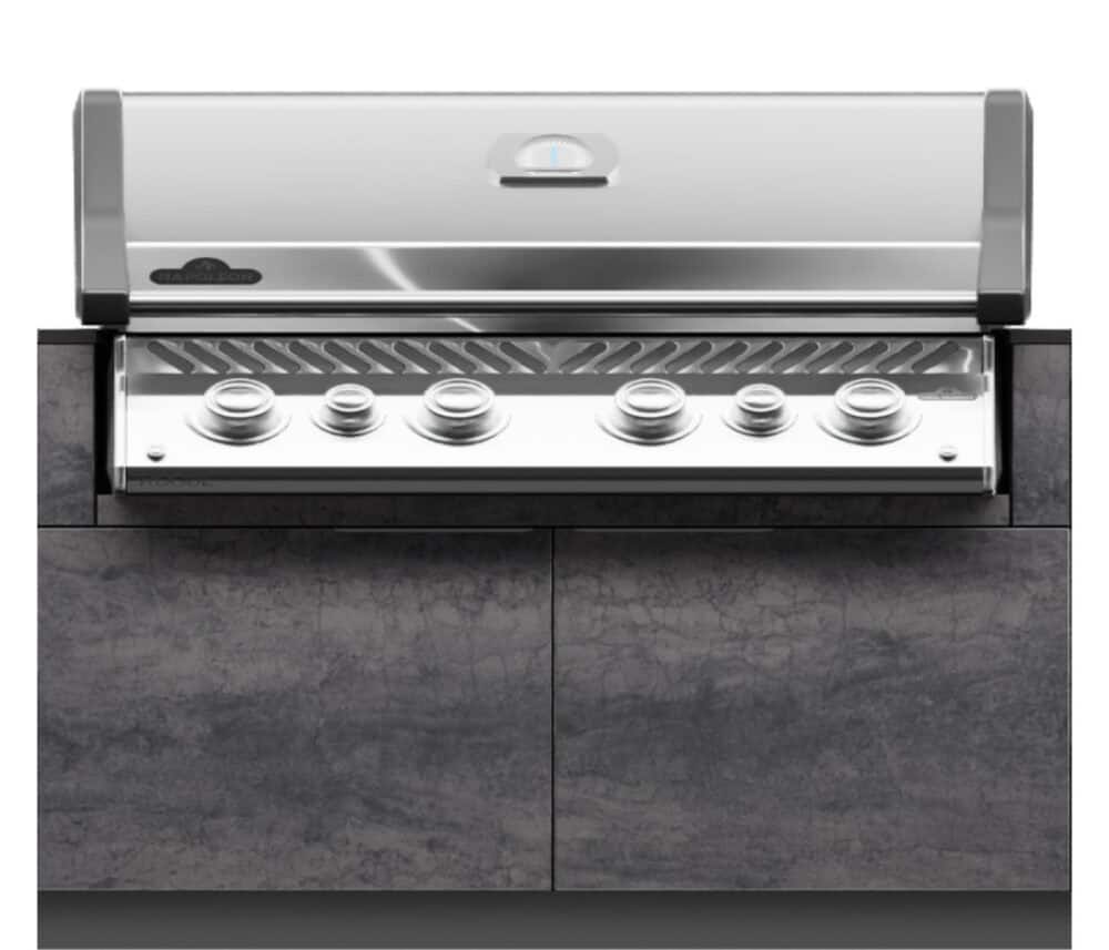 Grill Cabinet - 59 inches (150 cm) with Doors - Image 2