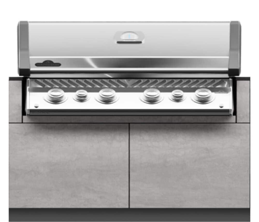 Grill Cabinet - 59 inches (150 cm) with Doors
