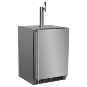 24-in Outdoor Built-in Dispenser with Single Beer & Beverage Tap