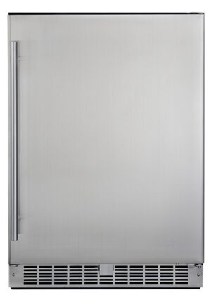 Outdoor Rated Stainless Steel Fridge 24