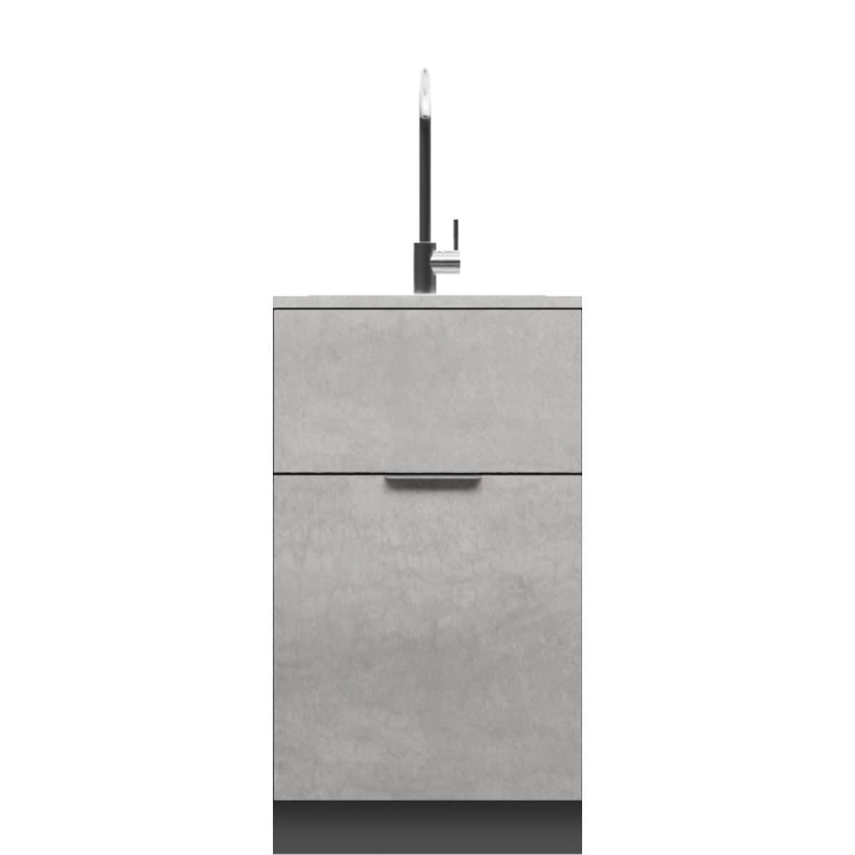 SINK Cabinet 1 Drawer 500_GR