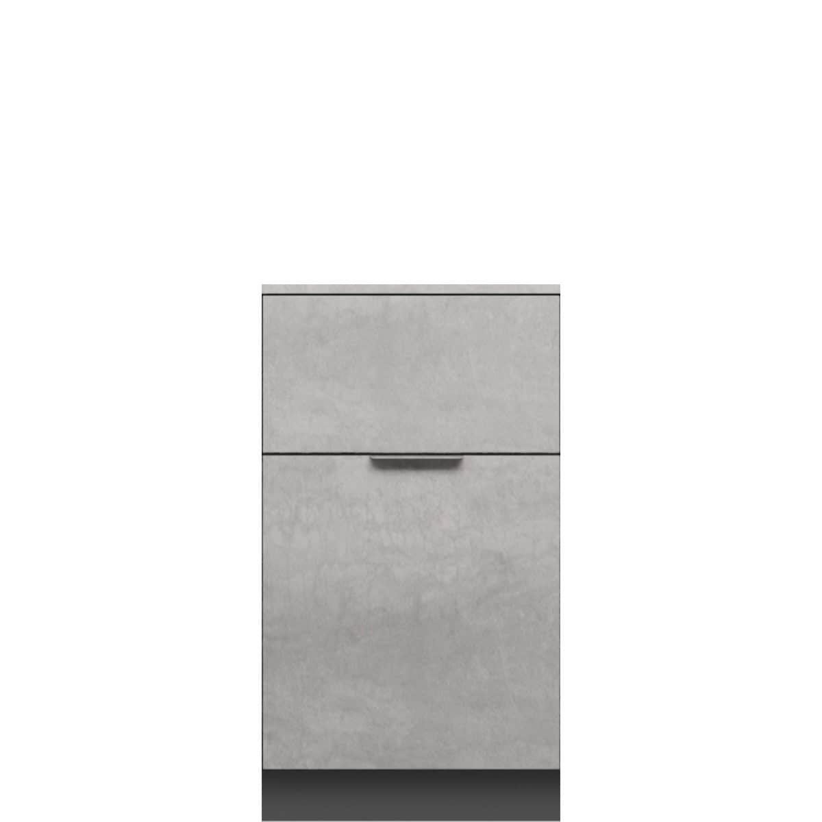 Trash and Storage Cabinet 2 Drawer 500_GR